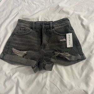 pacsun NEW dark jean shorts